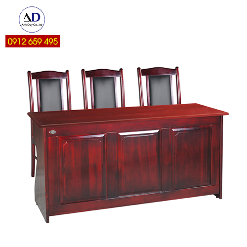 Bàn Hội Trường gỗ tự nhiên