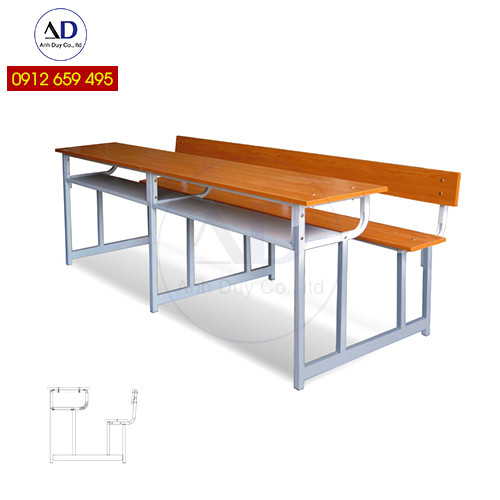 Bàn học sinh liền anh duy