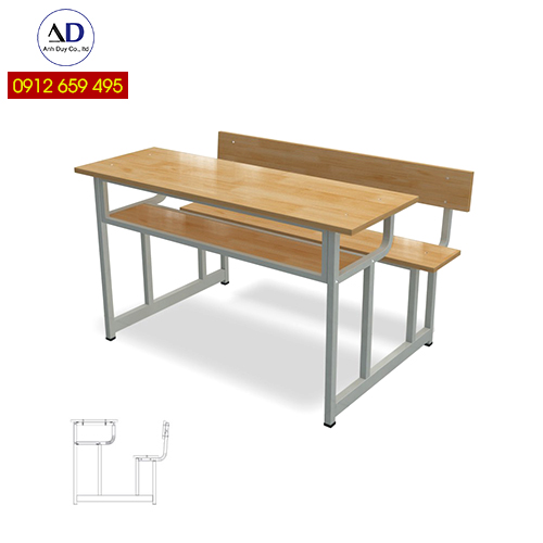 Bàn học sinh liền anh duy